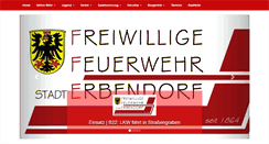 Desktop Screenshot of ffw-erbendorf.de